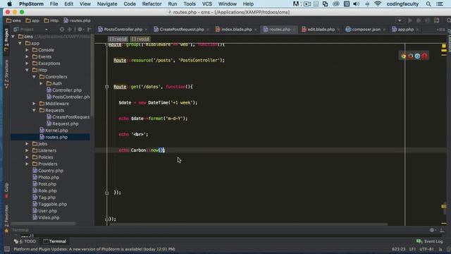 dates in laravel part 2 || laravel 5.7 || laravel master смотреть онлайн