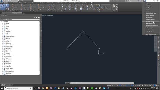 Civil3D Fundamentals Tutorial - Getting Started - Understanding the User interface. смотреть онлайн