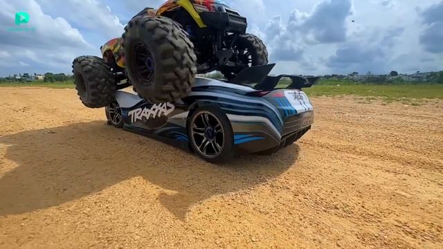 RC Traxxas XO-1 World’s Fastest Ready To Race Car Part 2 - Chatpat toy tv смотреть онлайн