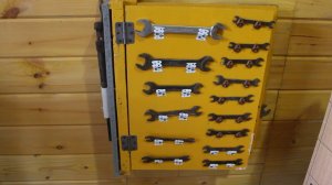 Органайзер для гаечных ключей. Для  гаража и мастерской своими руками.