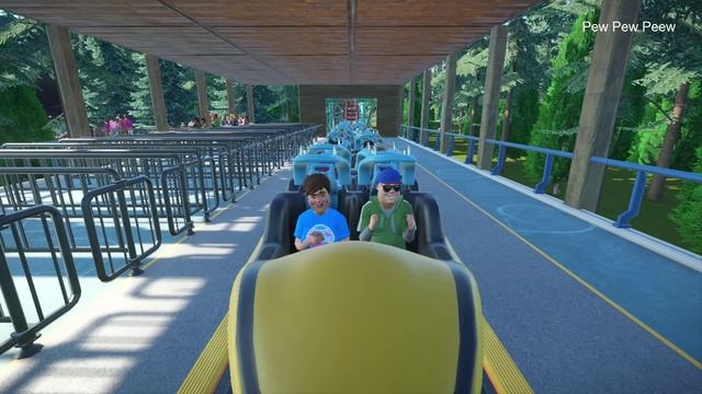 Planet Coaster: Chained RollerCoaster