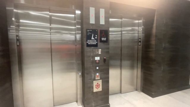BRAND NEW Schindler 5500 Elevators (Cars 1 & 2) at Tempo Apartments, College Park, MD смотреть онлайн