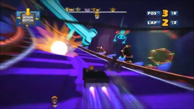 Sonic and All-Stars Racing Transformed All-Star Moves (Old vs New) смотреть онлайн