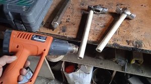 РУЧКА ДЛЯ МОЛОТКА ИЗ ПОЛИПРОПИЛЕНОВОЙ ТРУБЫ