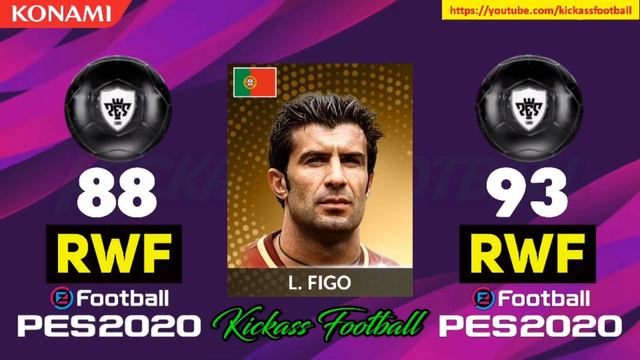 PES 20 ALL LEGENDS MAX OFFICIAL RATINGS (MOBILE & PC)🔥 смотреть онлайн