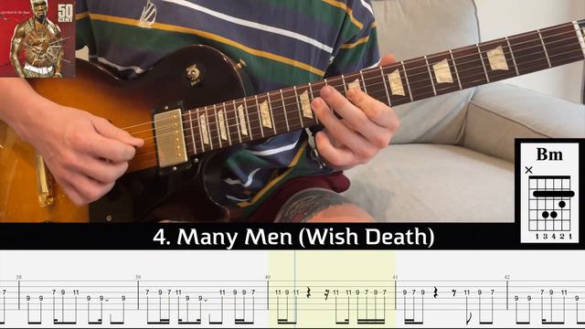 Get Rich or Die Tryin' - 50 Cent (Guitar Medley Album Cover w/TABS) смотреть онлайн