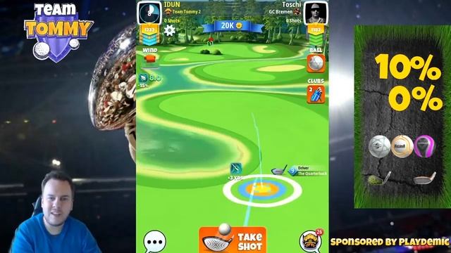 Golf Clash tips, Playthrough, Hole 1-9 - PRO *Tournament Wind* - Touchdown Tournament! смотреть онлайн