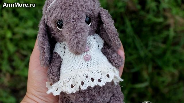 Амигуруми: схема Слоника с ладошку. Игрушки вязаные крючком - Free crochet patterns. смотреть онлайн