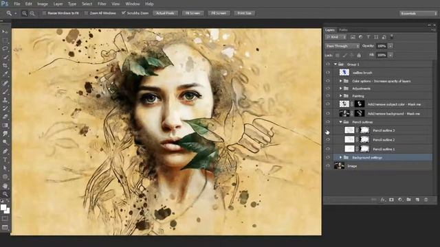 VINTAGIO | Vintage Sketch Photoshop Action смотреть онлайн
