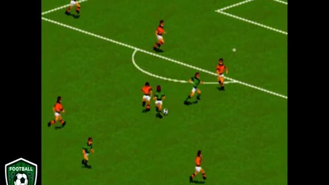 Republic of Ireland vs Holland - Fifa '94 - Retro Football Gaming смотреть онлайн