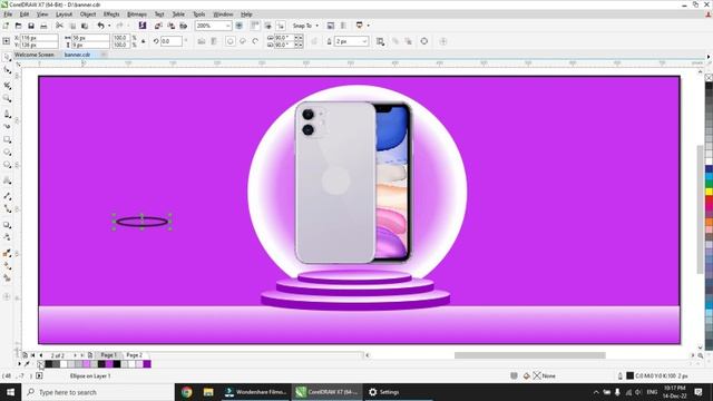 Web banner in Corel Draw | Class 33 | #AzadChaiwala #coreldraw смотреть онлайн