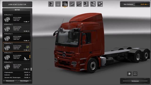 [ETS2 v1.25] BDF Tandem Truck Pack v66 for all Trucks смотреть онлайн