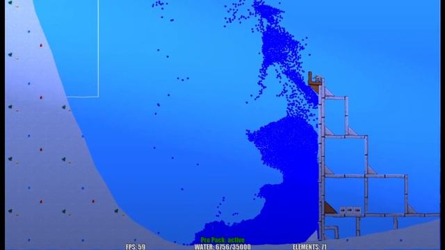 ?Selfmade DAM vs Tsunami! Will it BREAK?? | Water Physics Simulation смотреть онлайн
