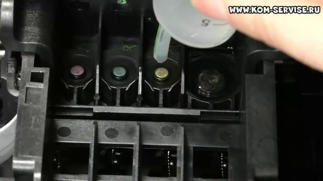 Что делать, если не печатает струйный мфу HP 5510. Щадящее восстановление. смотреть онлайн