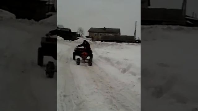 Угорали на мотоблоке!! смотреть онлайн