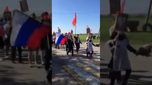 "Бессмертный полк" с.Садовое - часть 2 смотреть онлайн