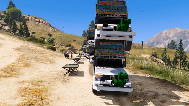 मोटू और पतलू ने चोरी कर लिए 10 सांड बाबा डीजे को ??? पहाड़ी रास्ता STORY GTA 5 Shinchan With Dj смотреть онлайн