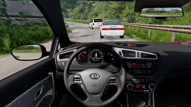 BeamNG Drive - KIA Ceed SW II [Steering Wheel Gameplay] смотреть онлайн