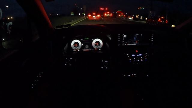 2023 Kia Sorento SX - POV Night Drive смотреть онлайн