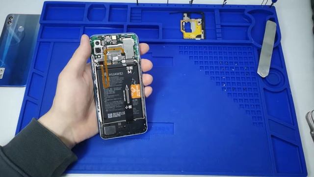 Huawei Honor 10 lite.Замена дисплейного модуля.Ремонт. смотреть онлайн