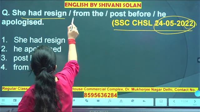 Top 25 Questions - Past perfect tense || by Shivani Solan || SSC | #errordetection #govtjobs #onlin смотреть онлайн