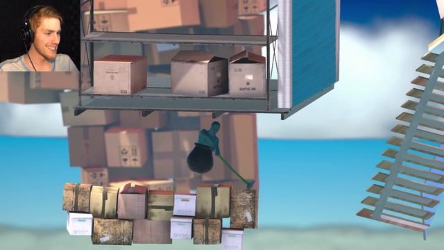 100% WILL RAGE! | Getting Over It #2 смотреть онлайн