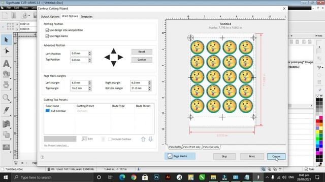 How to Contour Cut W/ SignMaster Software on CTO630 Plotter Using Laser on Reg. Marks Full Tutorial смотреть онлайн