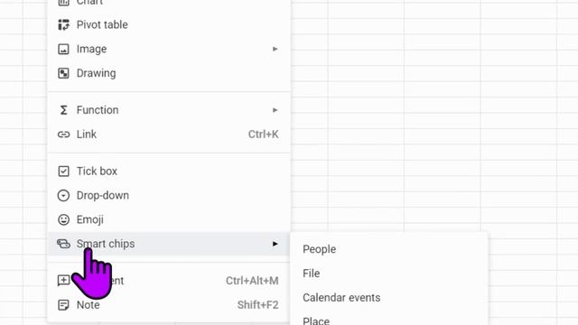 How to Enter a place Using a Smart Chip in a Google Spreadsheet? смотреть онлайн