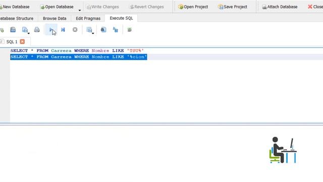 Como utilizar el operador like en la Base de Datos SQLite 3 en Windows 10 смотреть онлайн