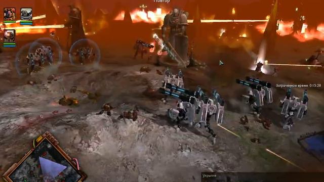 Warhammer 40 000 UA mod - Пехотный бой - Chaos - FFA смотреть онлайн