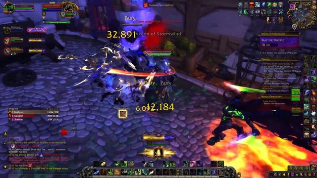 World of Warcraft Vision run Stormwind смотреть онлайн
