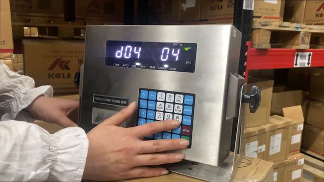 Собрали весовую платформу с терминалом D2008 FA