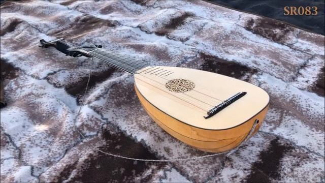 SR083: Baroque Lute Barocklaute 巴洛克琵琶 Luth Baroque Барочная лютня バロックリュート Laúd Barroco  عود البارو