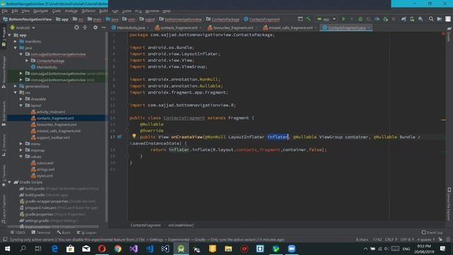 Code for Iraq: Android Tutorials - Bottom Navigation View With Fragments смотреть онлайн