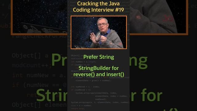 Вопрос 19. String vs StringBuffer vs StringBuilder? смотреть онлайн