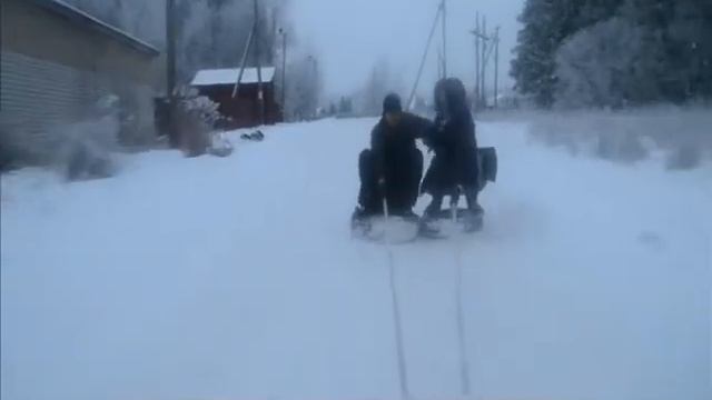 Заокский 2013. Катание на колесе. смотреть онлайн