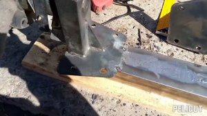 самодельный адаптер для мотоблока: 1-я часть.
