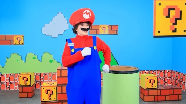 Comment Devenir Super Mario! Le Jeu Vidéo dans la Vraie Vie! смотреть онлайн