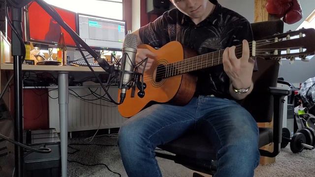 Rode NT-1A raw test with some soviet guitar смотреть онлайн
