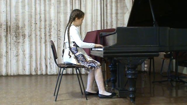 Шатохина Лада. 4 класс. К. Черни Этюд № 4 оp. 299. Ф. Мендельсон "Песня венецианского гондольера" смотреть онлайн