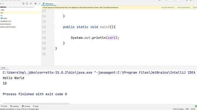 Part 9 Java Variables 2 смотреть онлайн