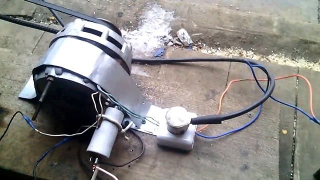 Самодельный генератор ~220V смотреть онлайн