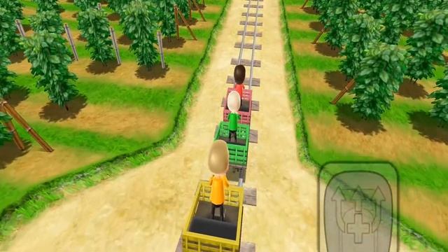 Wii Party minigame: Risky Railroad 60fps смотреть онлайн