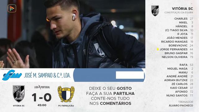RELATO | Vitória SC x FC Famalicão смотреть онлайн
