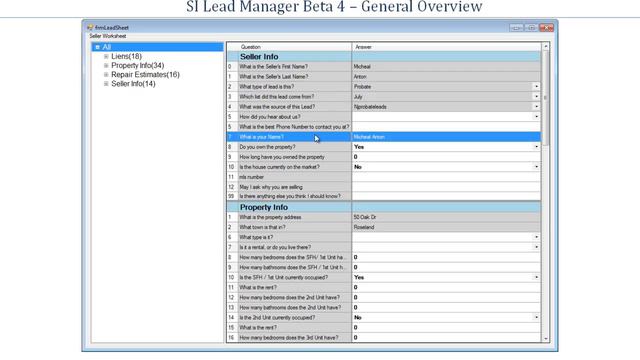SI Lead Manager - Beta 4: Dashboard Overview смотреть онлайн