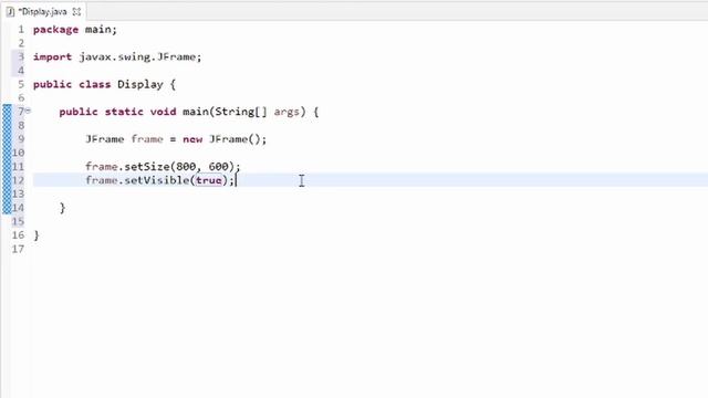 How to create a Window in Java Using JFrame смотреть онлайн