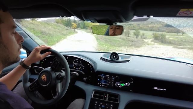 Седем дни с Porsche Taycan Turbo S и един изкъртен спойлер смотреть онлайн