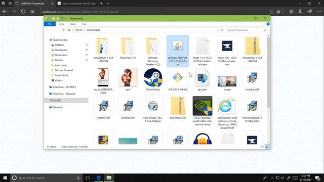 Optifine for Minecraft 1.12 improves performance - how to install смотреть онлайн