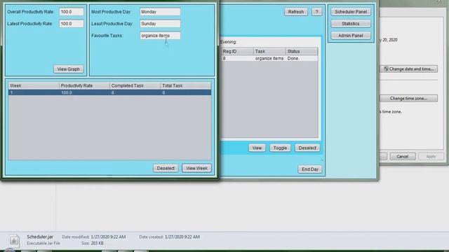 Java MySQL Program - Task Scheduler смотреть онлайн