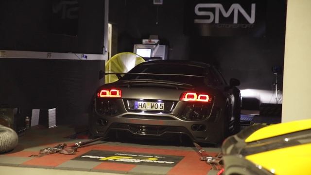 Audi R8 V8 | Klappenauspuff made by Workshop No.05 "FEUERBALL JUNGE" смотреть онлайн